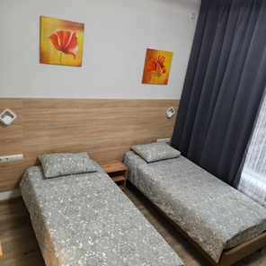 Номер №7 Двухместный с одной (180см) или двумя кроватями (90+90см)