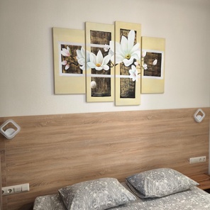 Номер №2 Двухместный с одной (180см) или двумя кроватями (90+90см)